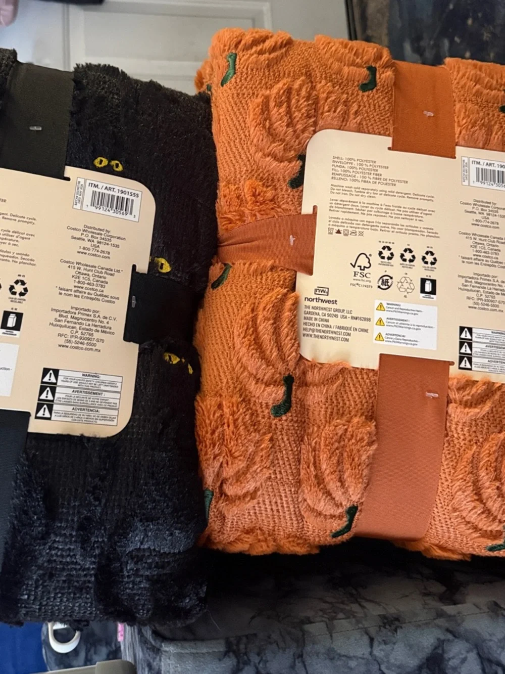 🐈‍⬛Viral TIKTOK Costco Halloween Blankets🎃